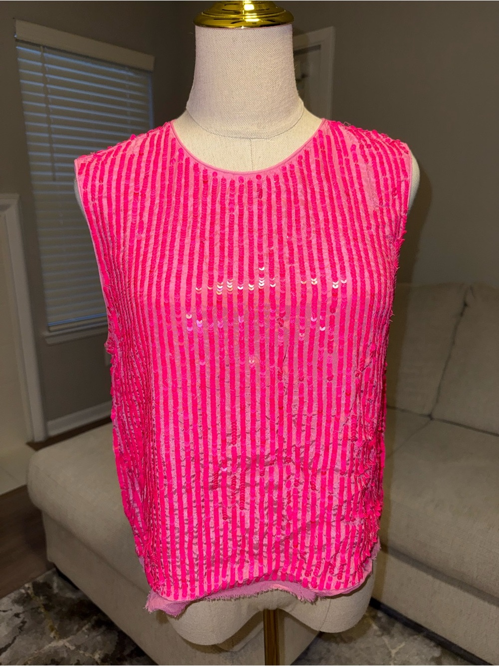 Velvet By Graham & Spencer Sequin Top